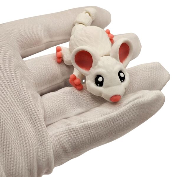 Biała Myszka | Figurka sonco.pl