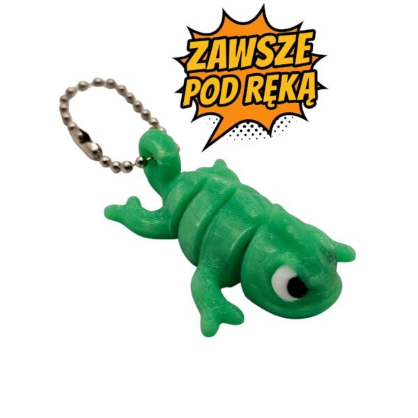 Kameleon Zielony | Brelok sonco.pl