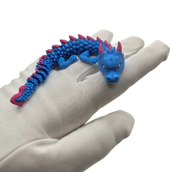 Smok Niebiesko-Różowy – 14cm sonco.pl