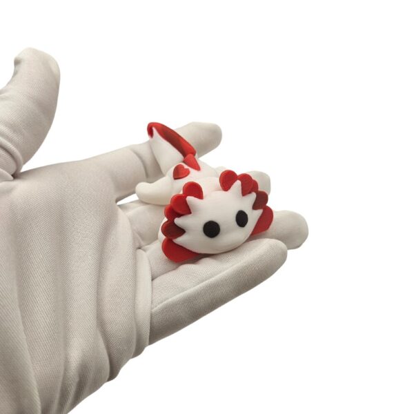 Mini Aksolotl Czerwony | Minisek sonco.pl