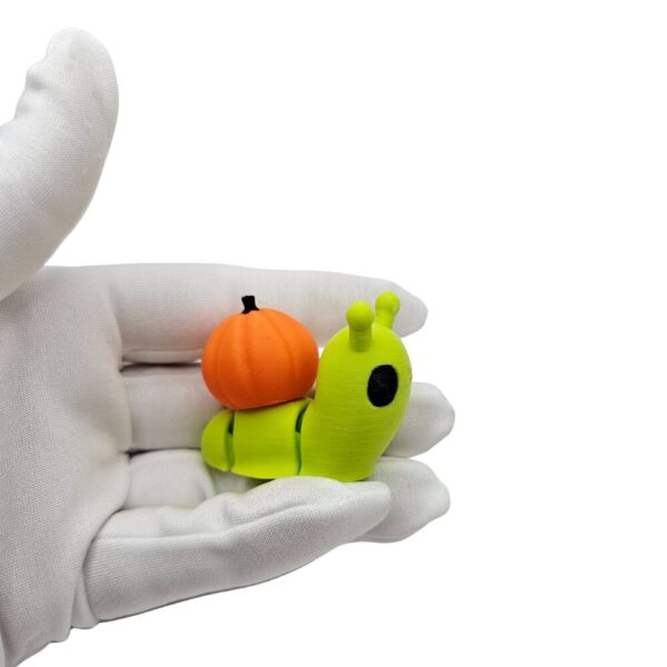 Zielony Ślimak z Dynia | Minisek sonco.pl