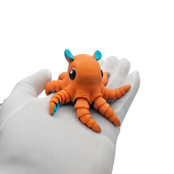 Pomarańczowa Flexi Ośmiornica | Figurka sonco.pl