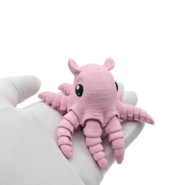 Różowa Flexi Ośmiornica | Figurka sonco.pl