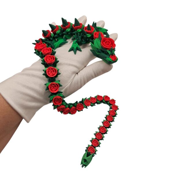 Ruchomy Smok Różany – 52 cm sonco.pl