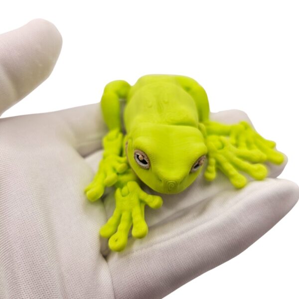 Ruchoma Zielona Żabka | Figurka sonco.pl