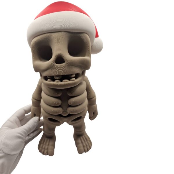 Kościotrup z Czapką Mikołaja 31cm | Szkielet sonco.pl