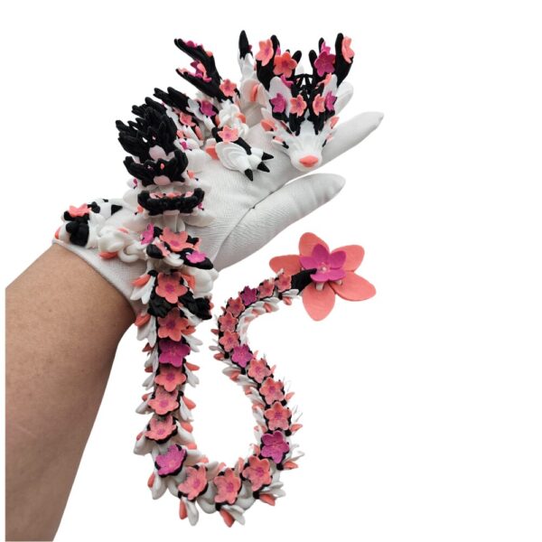 Smok Sakura z Kwiatkami – 60 cm sonco.pl