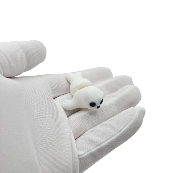 Mini Biała Foka | Minisek sonco.pl