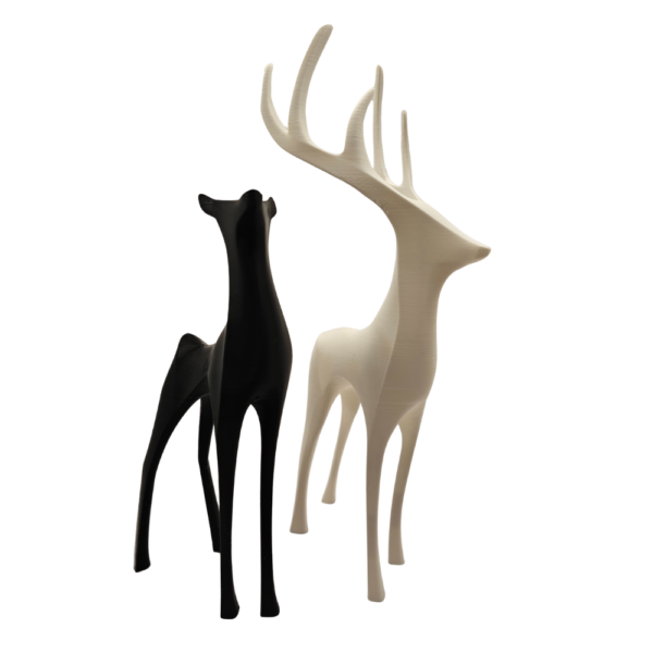 Zestaw Świątecznych Jeleni Figurki Dekoracyjne | Zestaw sonco.pl