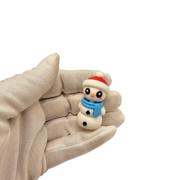 Mini Bałwanek z niebieskim szaliczkiem | Flexi Minisek sonco.pl