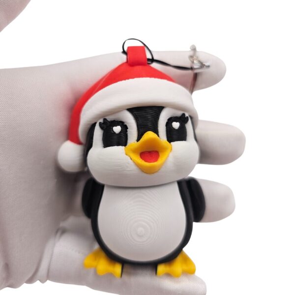 Świąteczny Pingwin Figurka | Brelok sonco.pl
