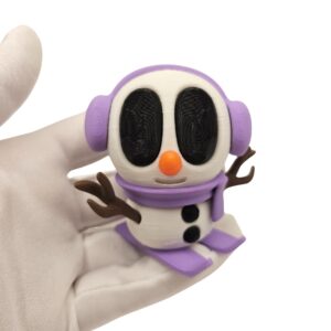 Blob Bałwan na Nartach | Figurka sonco.pl