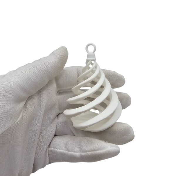 Bombki Białe 3 szt. Świąteczna Dekoracja sonco.pl