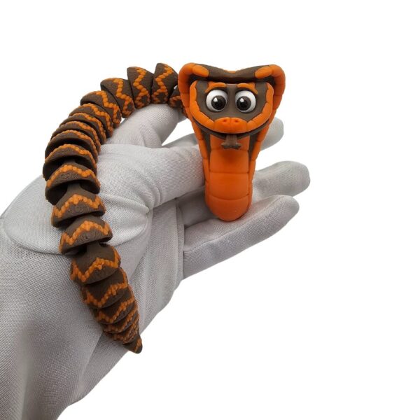 Cobra Wąż Pomarańczowo-Brązowa | Zwierzak sonco.pl