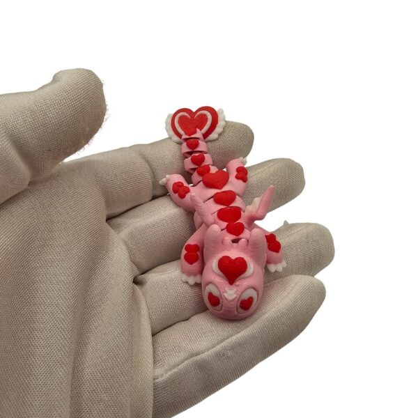 Mini Różowy Love Dragon | Smok sonco.pl