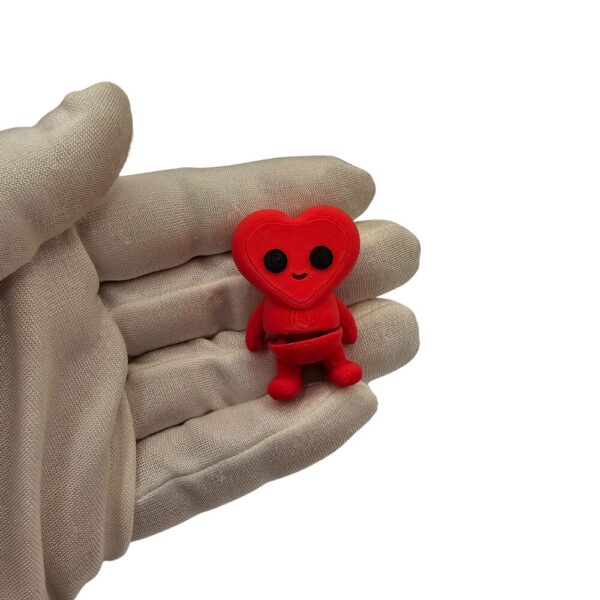 Mini Czerwone Serce | Flexi Minisek sonco.pl