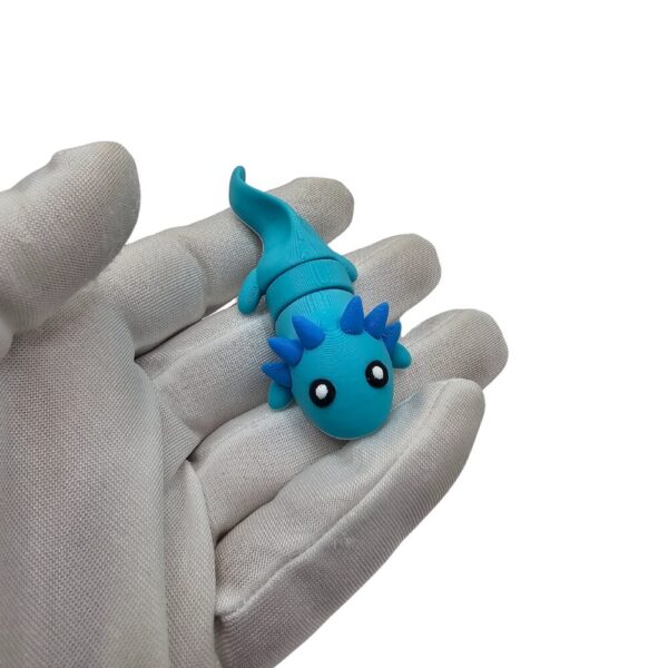 Mini Niebieski Axolotl | Minisek sonco.pl