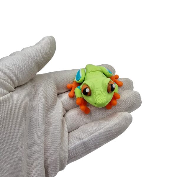 Zielono Pomarańczowa Żaba | Flexi Zwierzak sonco.pl