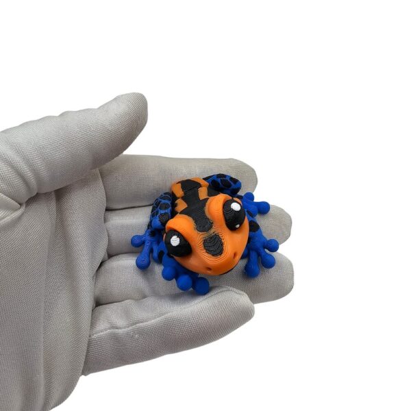 Żabka Tropikalna Niebiesko Pomarańczowa | Flexi Zwierzak sonco.pl