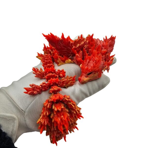 Ognisty smok 30cm Czerwono żółty | Flexi sonco.pl