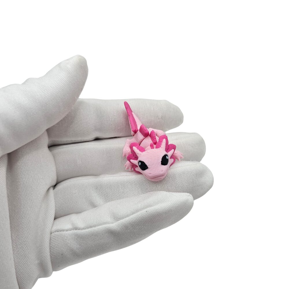 Mały Różowy Axolotl | Flexi Minisek Mały Różowy Axolotl | Flexi Minisek sonco.pl