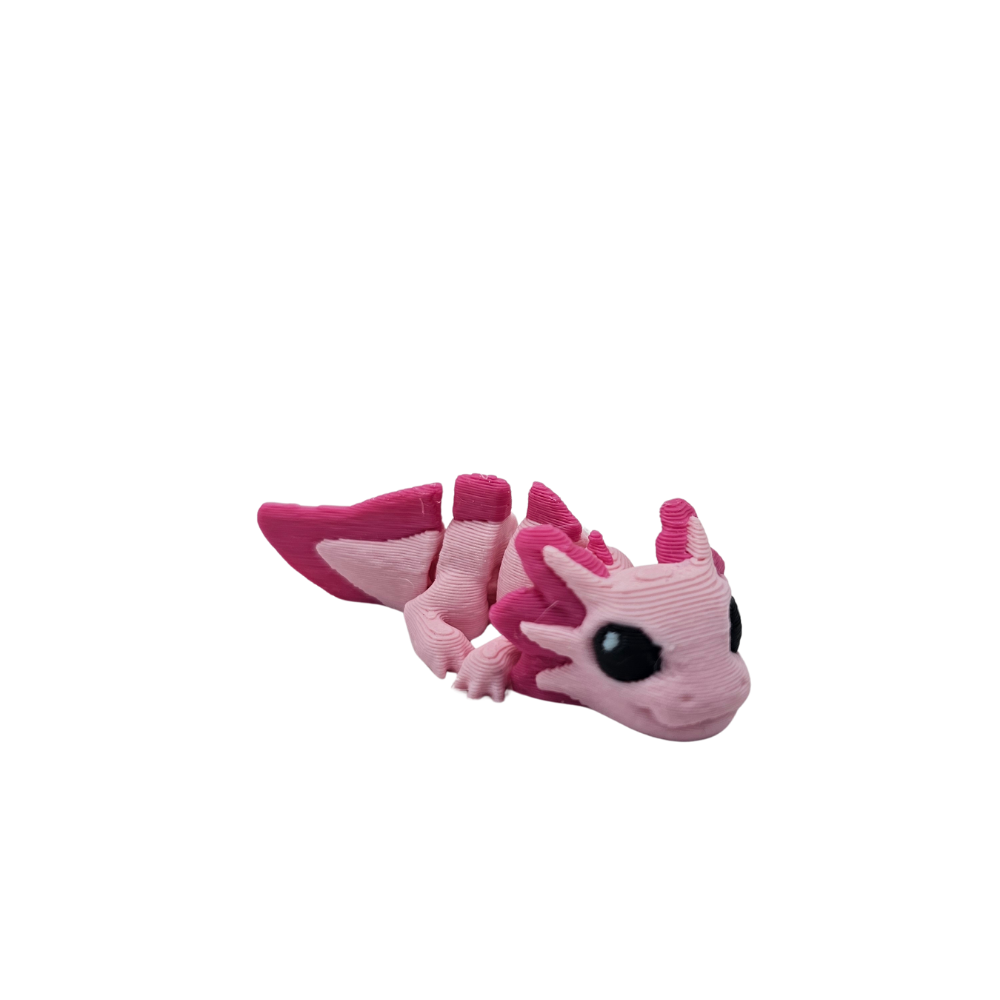 Mały Różowy Axolotl | Flexi Minisek Mały Różowy Axolotl | Flexi Minisek sonco.pl
