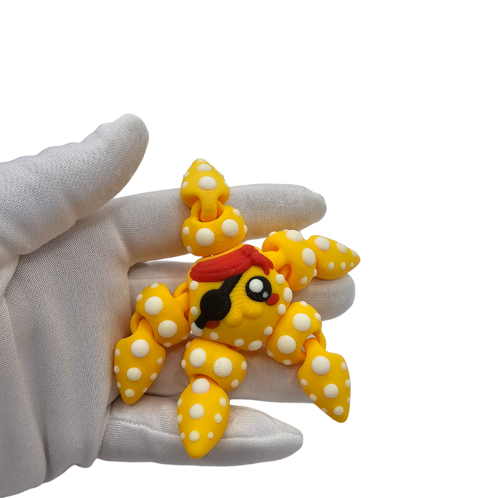 Żółta Rozgwiazda Pirat | Figurka Flexi Żółta Rozgwiazda Pirat | Figurka Flexi sonco.pl