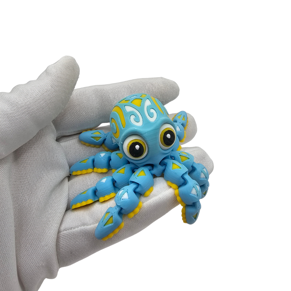 Niebieska Ośmiornica | Figurka Flexi Niebieska Ośmiornica | Figurka Flexi sonco.pl